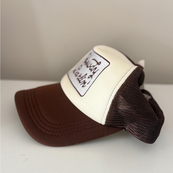Hobby Lobby Brown and Cream Howdy Darlin' Hat - Picture 4 of 5